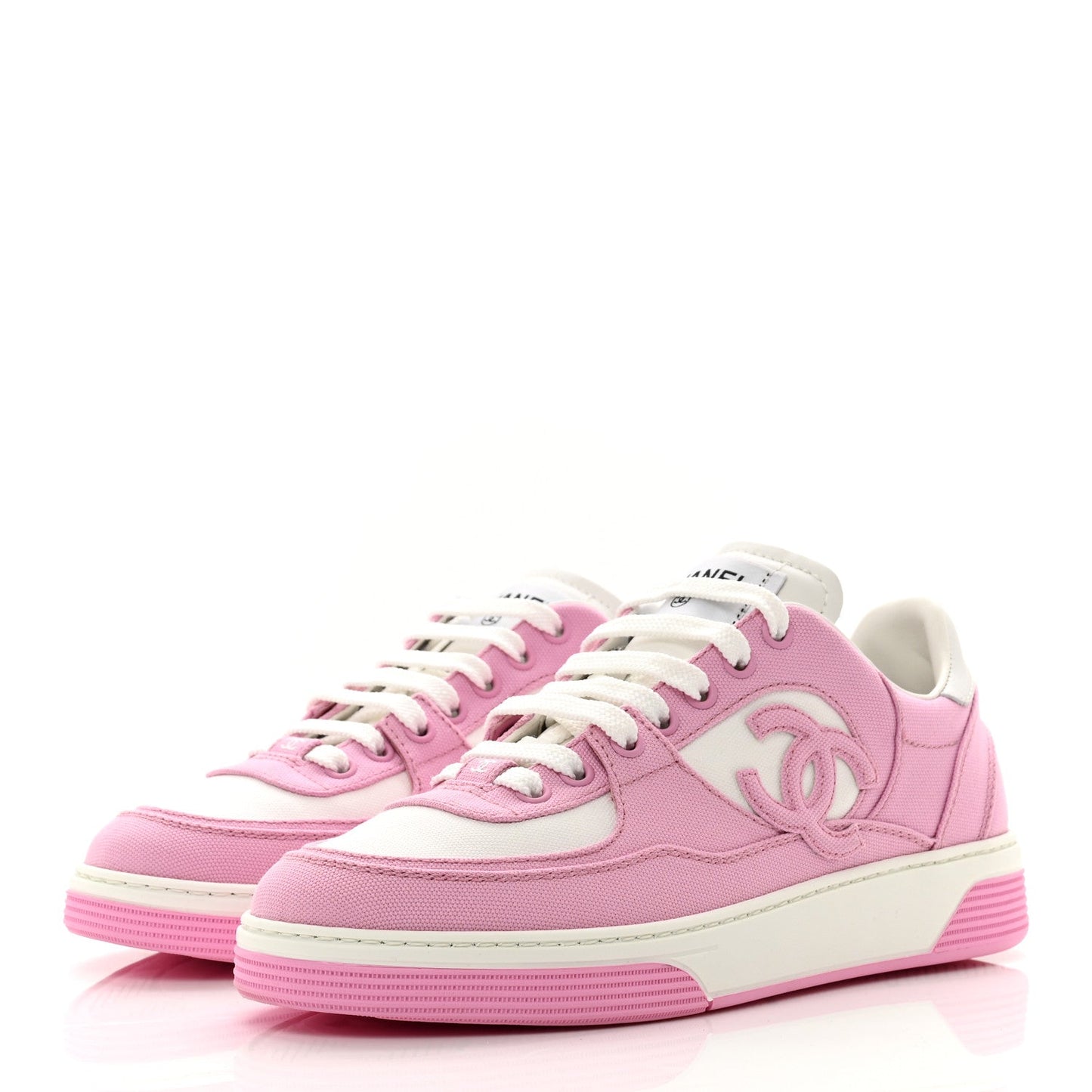 CHANEL INTERLOCKING CC LOGO SNEAKERS