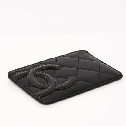 CHANEL LIGNE CAMBON QUILTED CALFSKIN CARD HOLDER