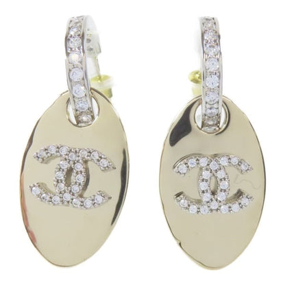 CHANEL STRASS CRYSTLS CC EARRINGS
