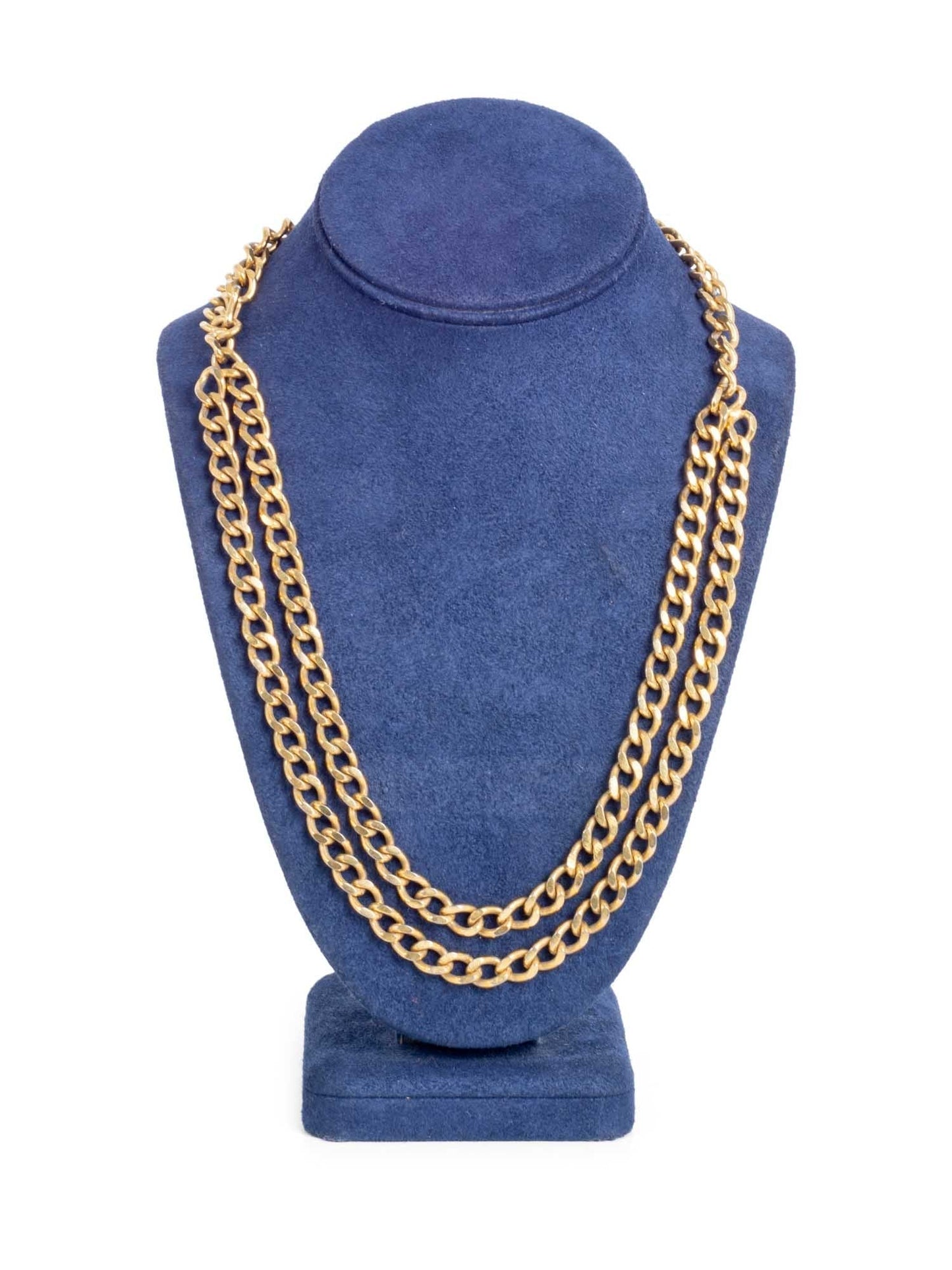 Chanel Vintage Chain Belt Necklace Gold