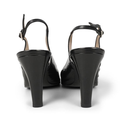 Chanel Slingback Heels - Women's 39