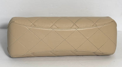 CHANEL CC GHW 25 PEARL HANDLE SHOPPING BAG