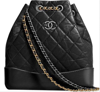 Chanel Small Gabrielle Backpack Black