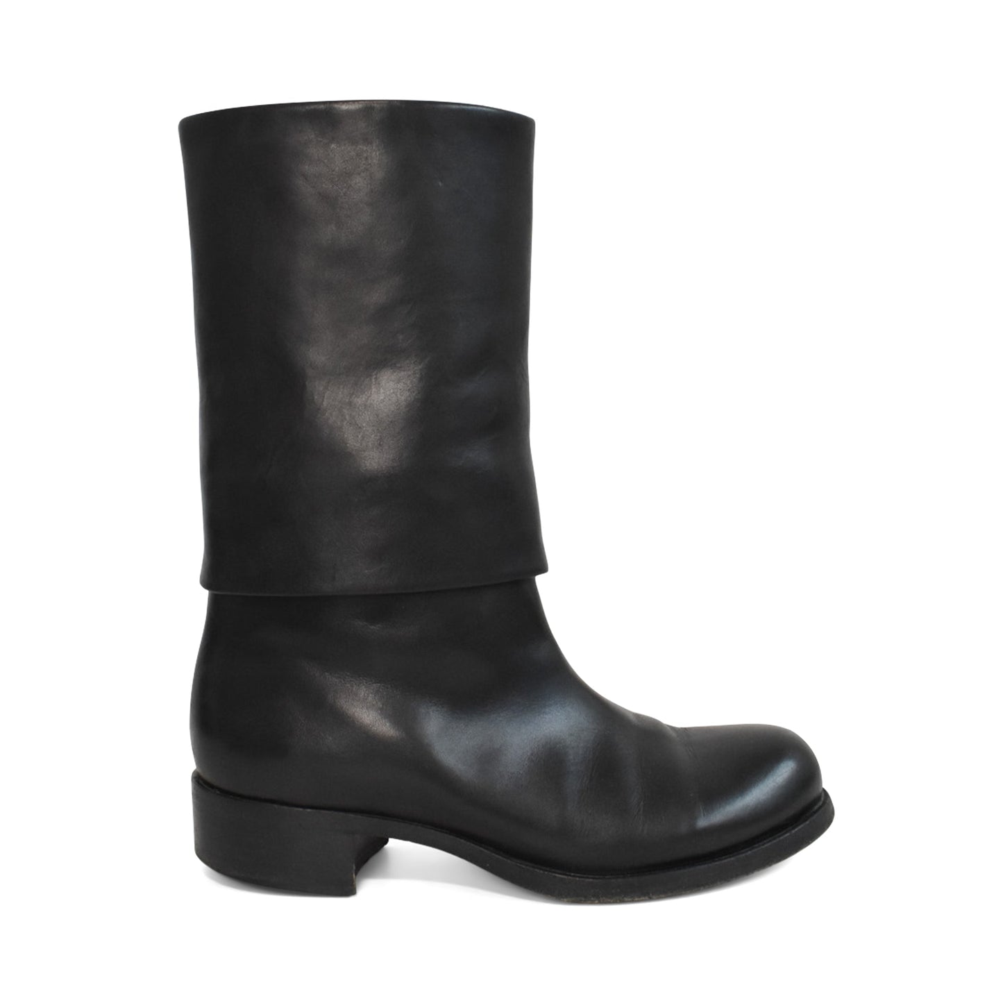 Chanel Calf-High Boots - Women's 38