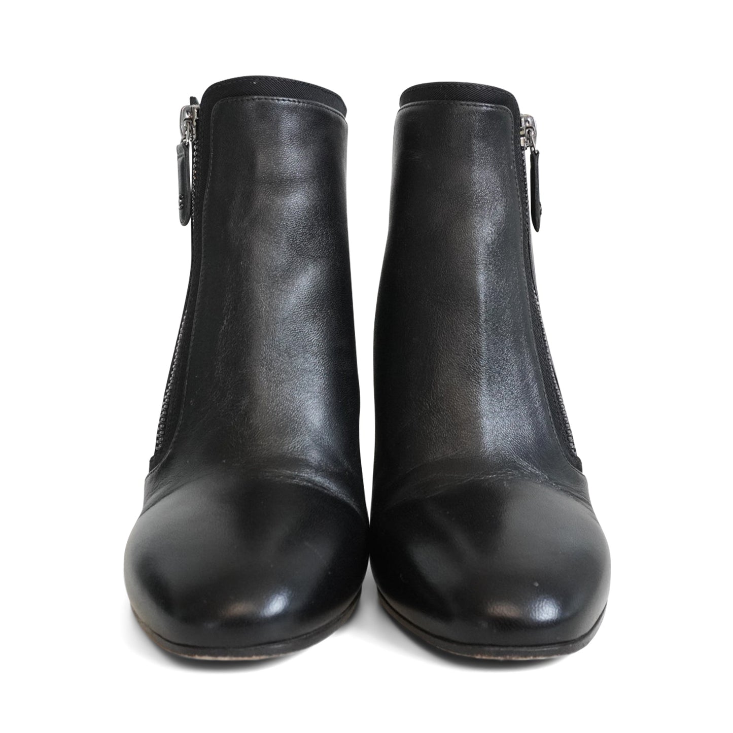 Chanel Quilted Ankle Boots - Women's 36.5
