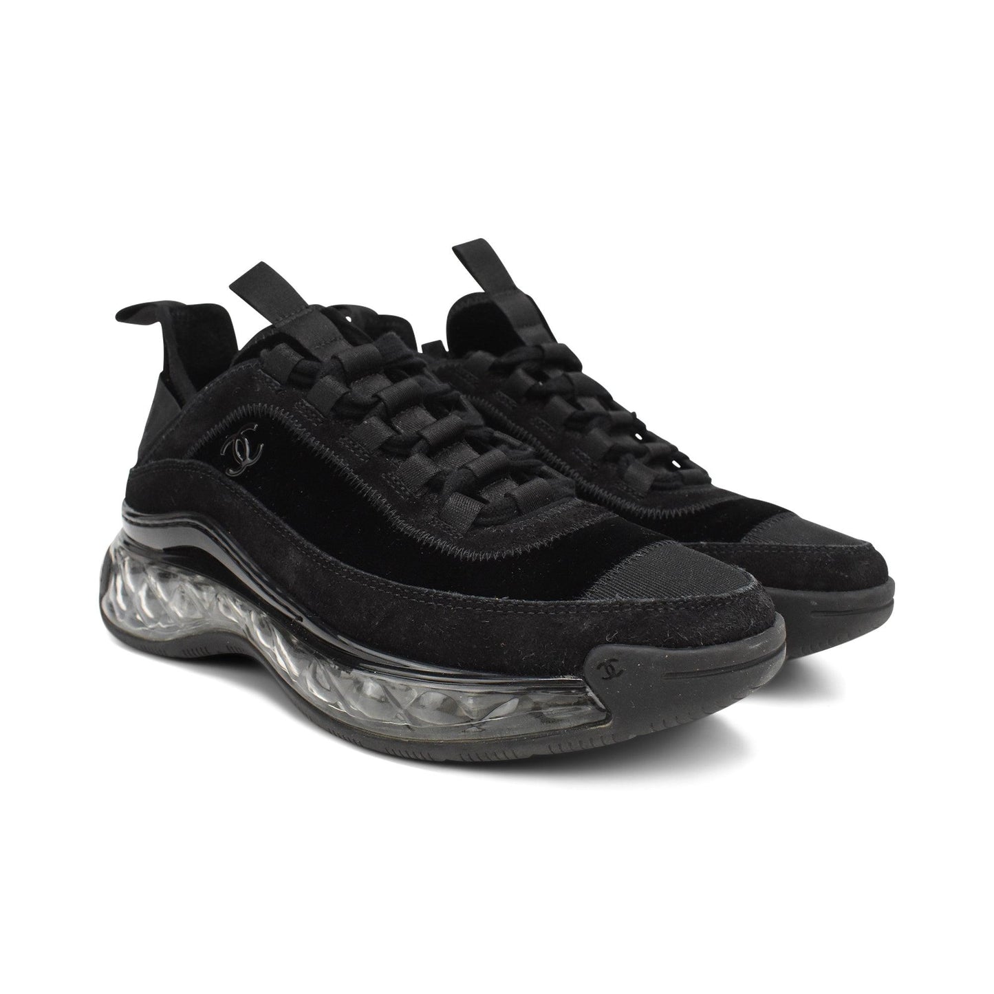 Chanel '2020 So Black' Sneakers - Women's 36