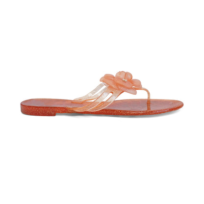 Chanel 'Camellia' Jelly Sandals - Women's 41