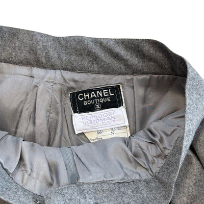 Chanel Wool Trousers - Women's 40