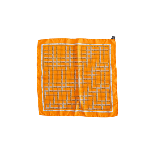 Chanel Chainlink Silk Scarf