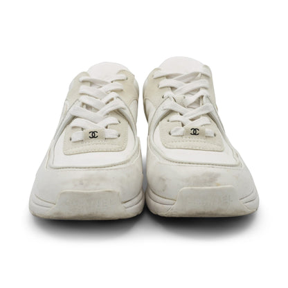 Chanel 'Interlocking CC' Sneakers - Women's 37.5