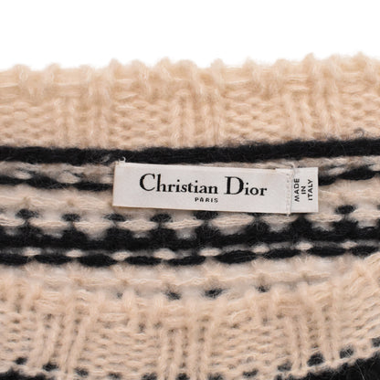 Christian Dior Striped Boat Sweater - Women's 4