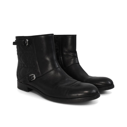 Christian Dior Cannage Quilt Ankle Boots - Women's 39