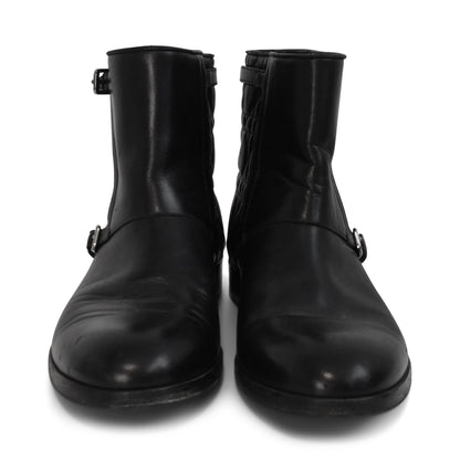 Christian Dior Cannage Quilt Ankle Boots - Women's 39