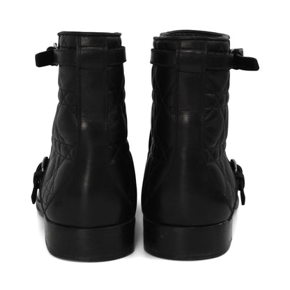 Christian Dior Cannage Quilt Ankle Boots - Women's 39