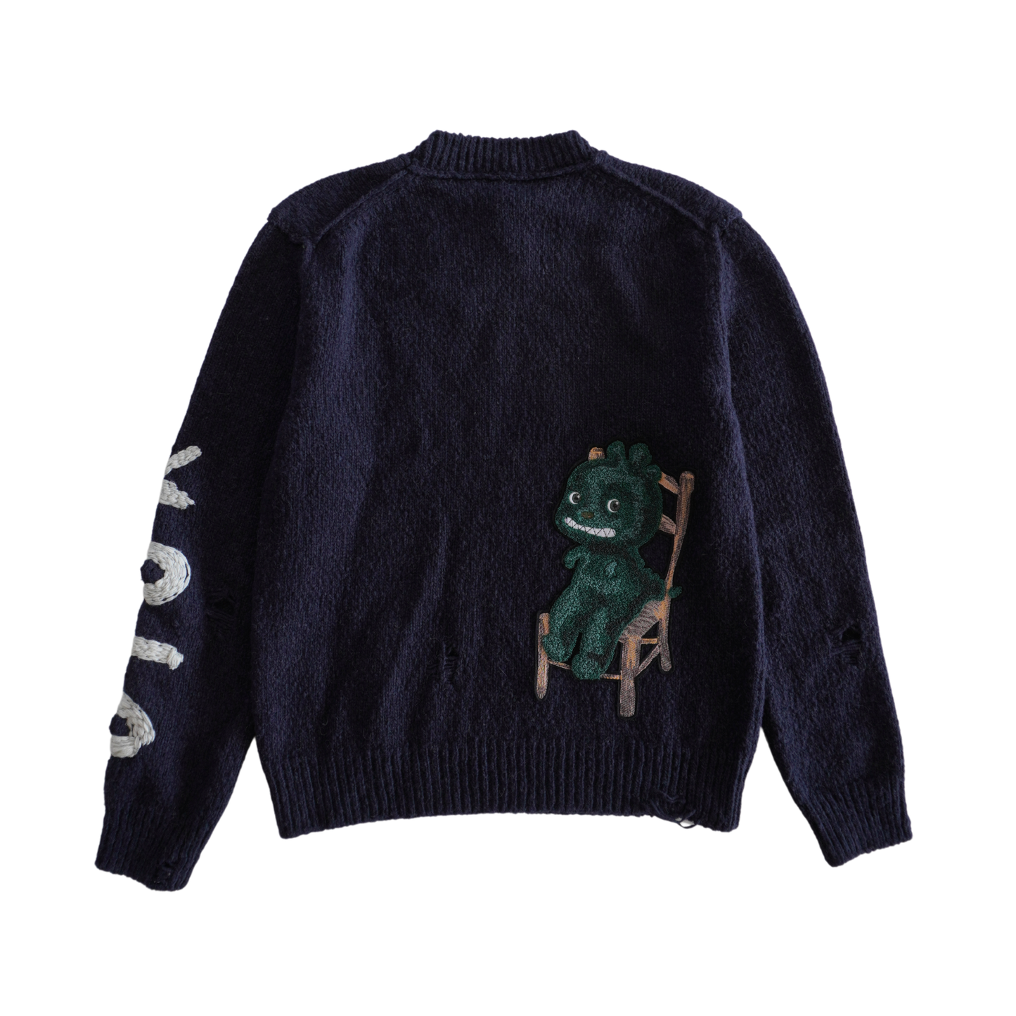 Dior Homme x Otoni Workshop Distressed Sweater - Men's M
