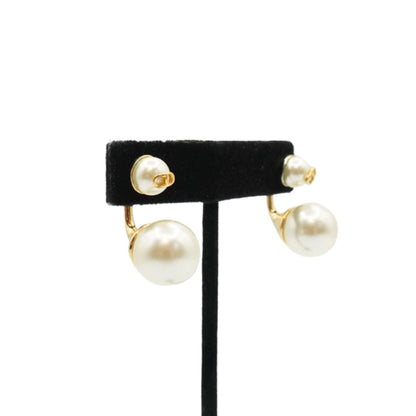 Christian Dior Pearl Earrings