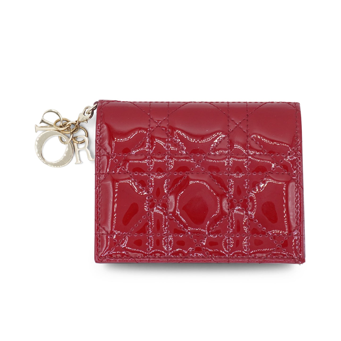 Christian Dior 'Mini Lady Dior Gardenia' Wallet