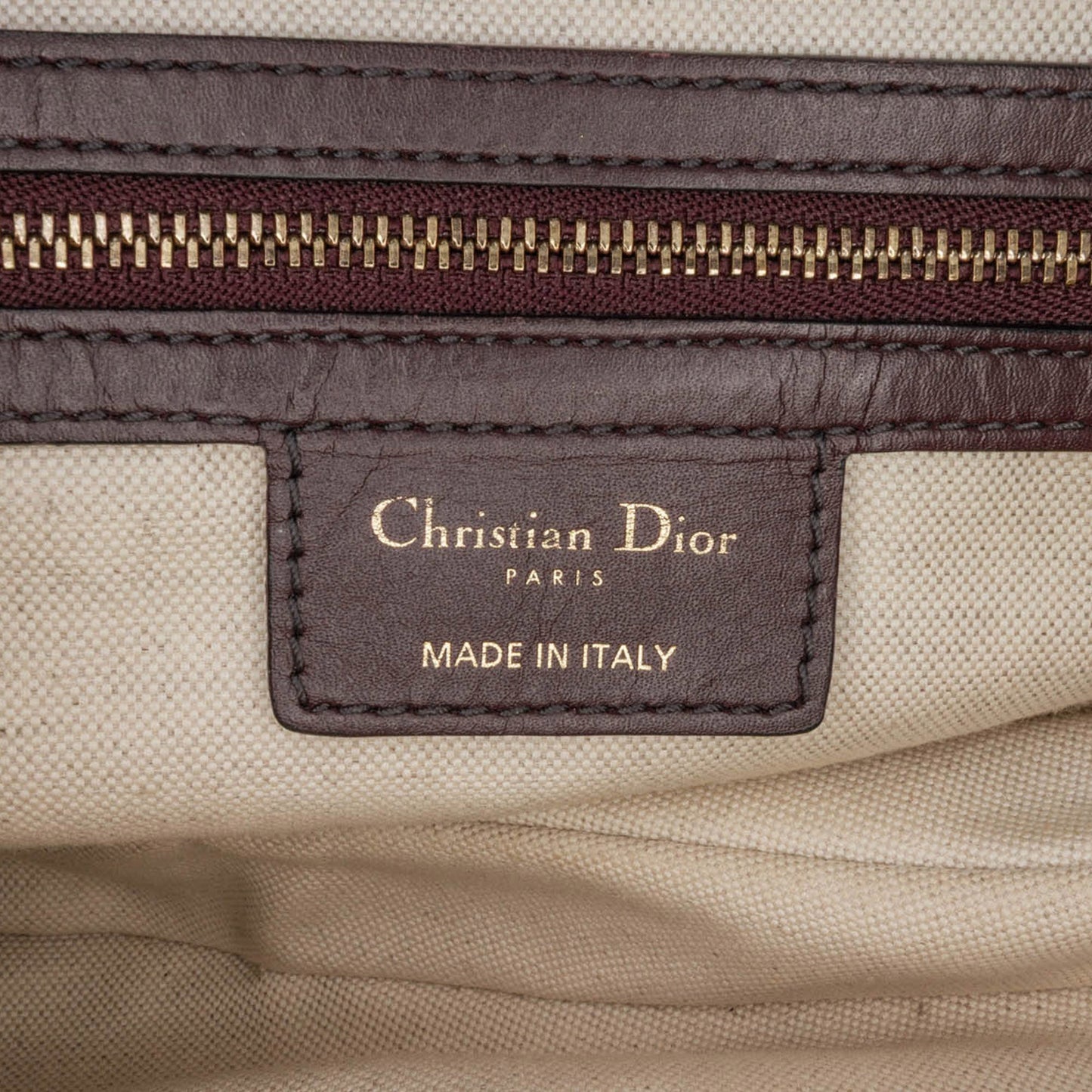Oblique Canvas Saddle Bag