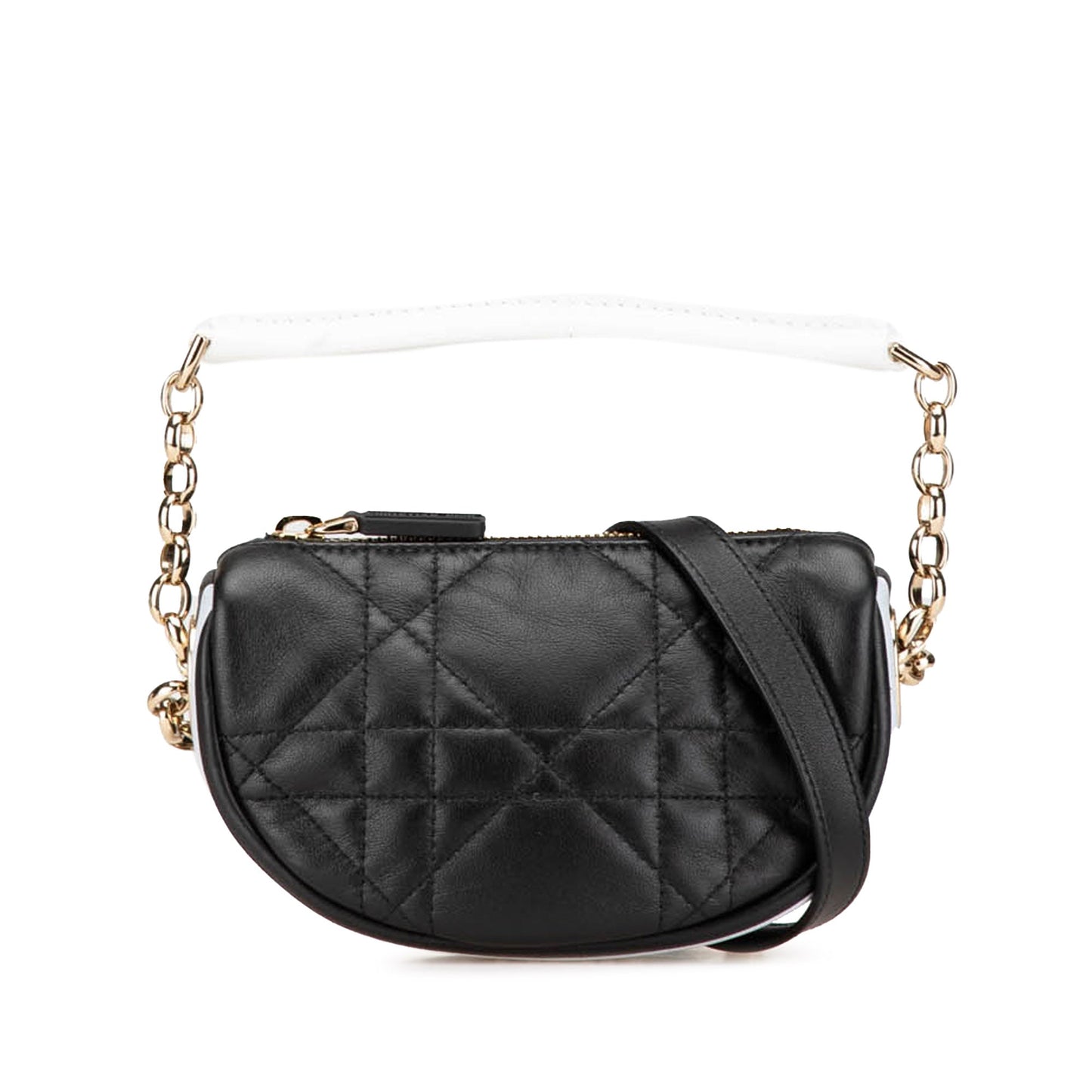 Micro Lambskin Cannage Dior Vibe Satchel