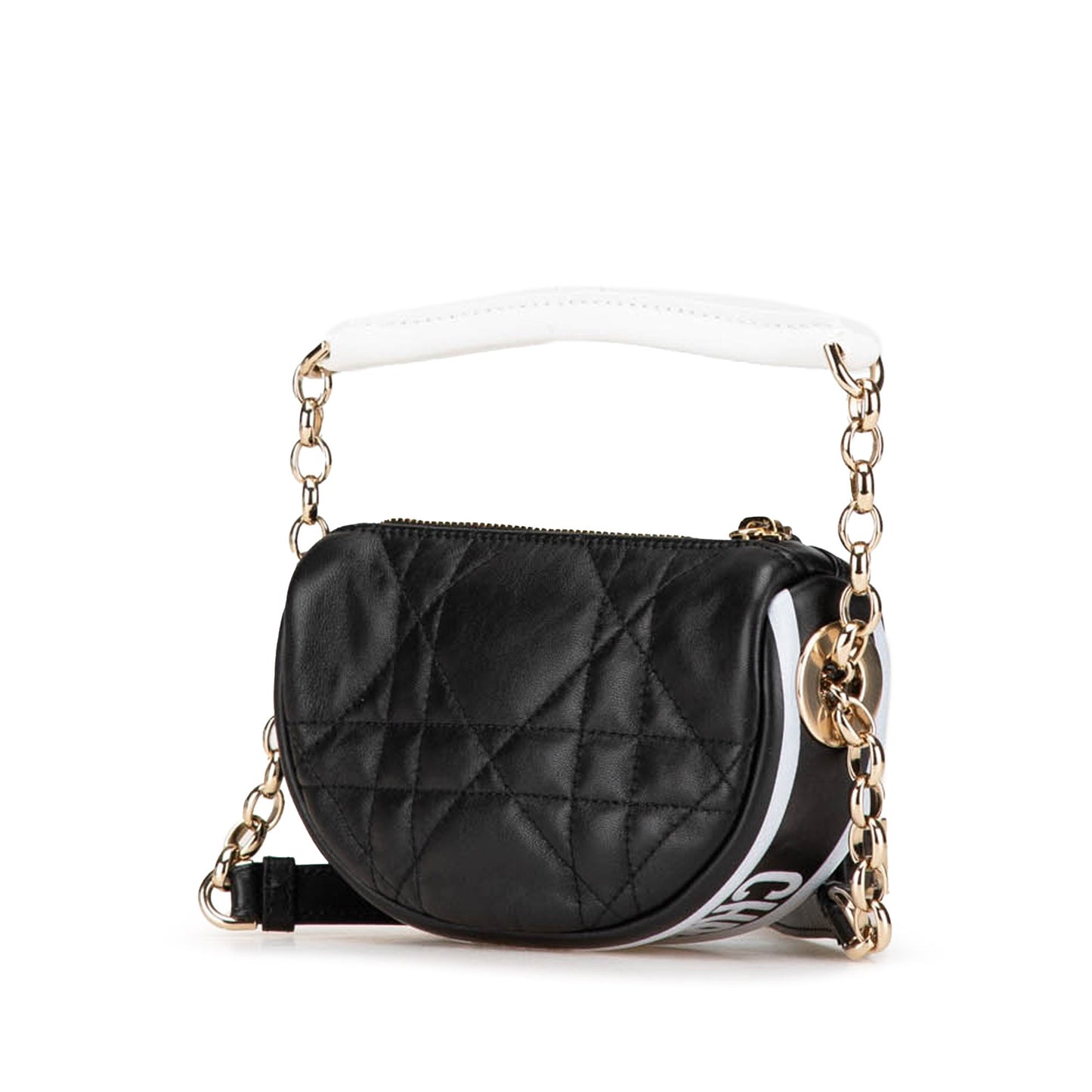 Micro Lambskin Cannage Dior Vibe Satchel