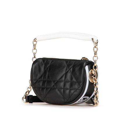 Micro Lambskin Cannage Dior Vibe Satchel
