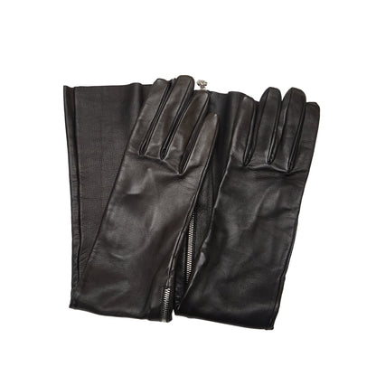 CHANEL Camellia Lambskin Tall Gloves Other Accessories