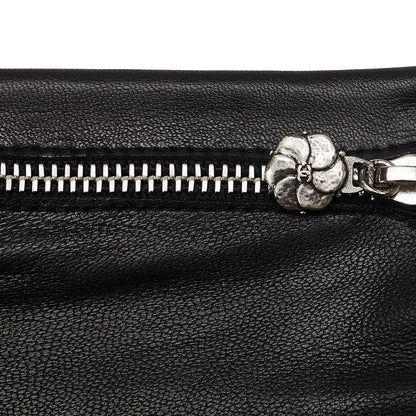 CHANEL Camellia Lambskin Tall Gloves Other Accessories