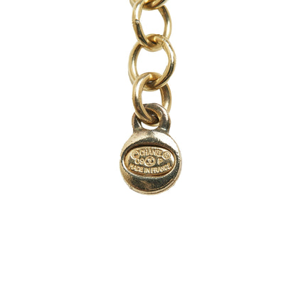 CHANEL CC Drop Pendant Necklace Costume Necklace