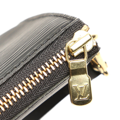 Louis-Vuitton Epi Pochette Accessoires Black