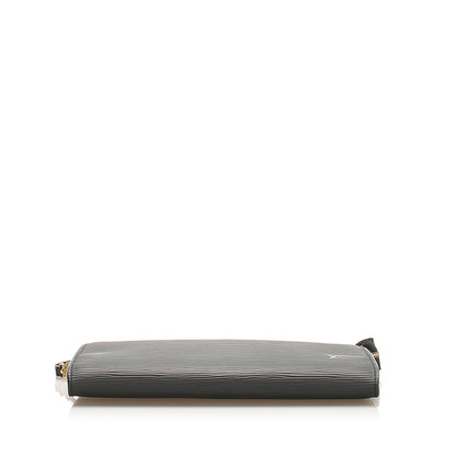 Louis-Vuitton Epi Pochette Accessoires Black