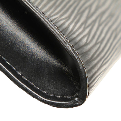 Louis-Vuitton Epi Pochette Accessoires Black