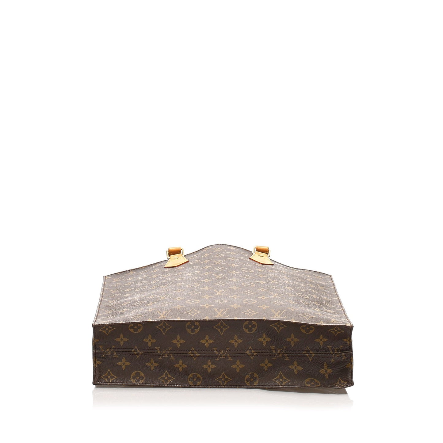 Louis-Vuitton Monogram Sac Plat Brown