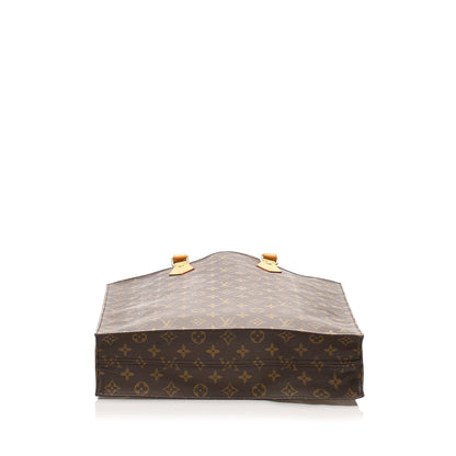 Louis-Vuitton Monogram Sac Plat Brown