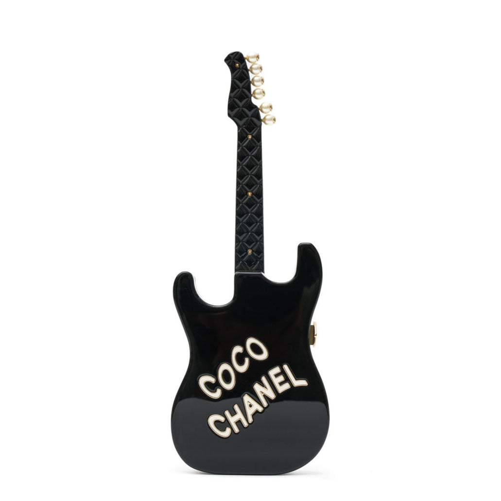 Collectible Guitar Minaudière Clutch