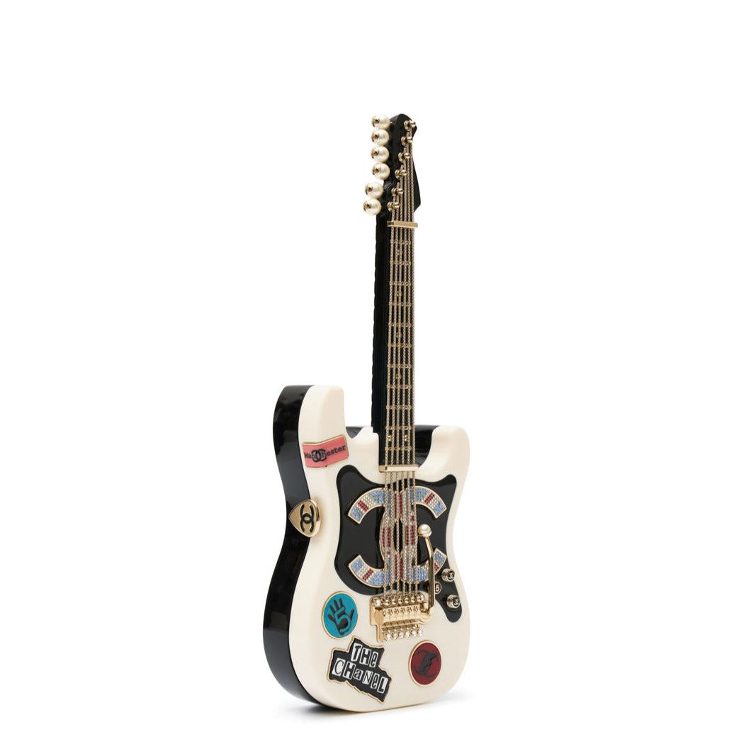 Collectible Guitar Minaudière Clutch