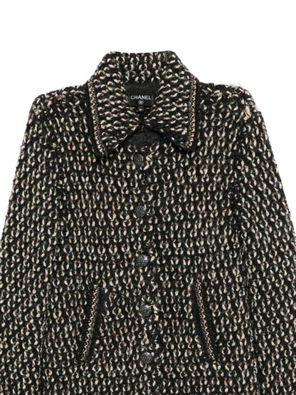 Black Tweed Coat