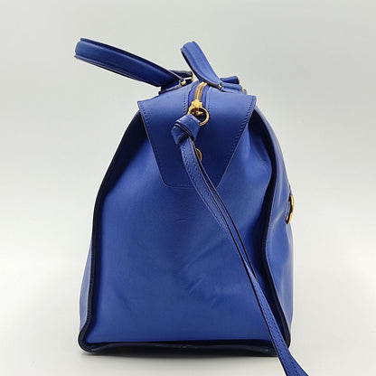 Celine Ring handbag in light blue leather