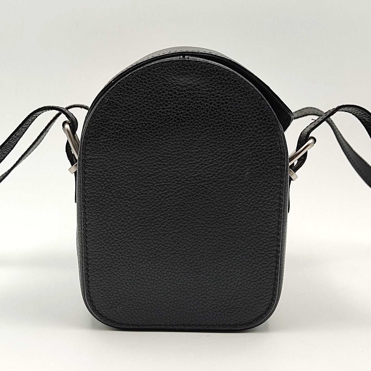 Celine handbag bag in black leather