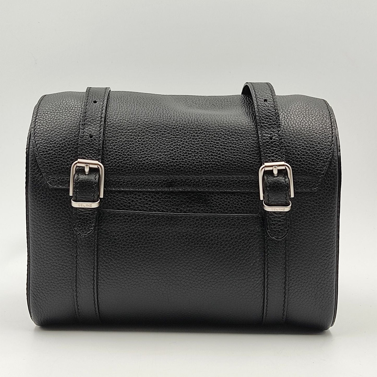 Celine handbag bag in black leather