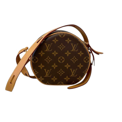 Louis-Vuitton Petite Boite Chapeau Monogram Brown GHW