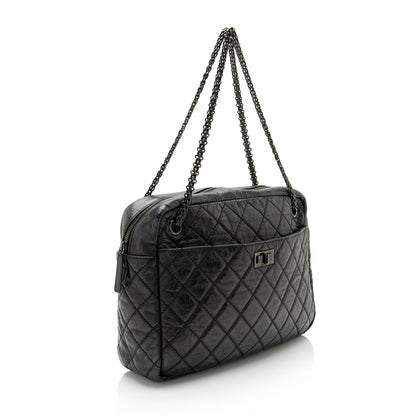 Chanel Aged Calfskin Reissue Camera Large Shoulder Bag