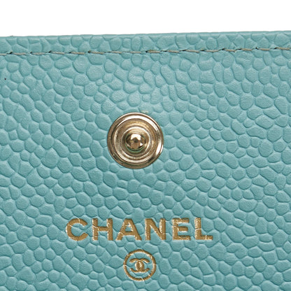 Chanel Boy Caviar Leather Wallet (SHG-7RrsXi)