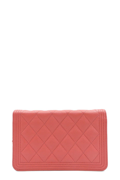 Boy Wallet on Chain Pink