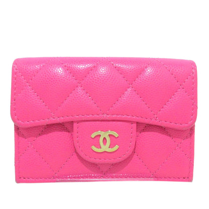 Chanel CC Caviar Leather Wallet