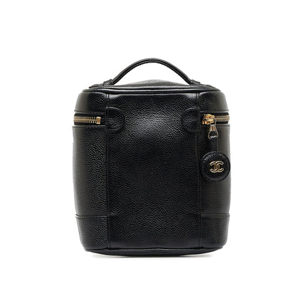 Chanel CC Caviar Vanity Bag (SHG-AJmYeq)