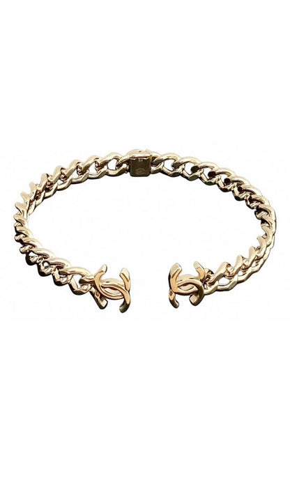 CHANEL CC RUNWAY CHAIN CHOKER NECKLACE