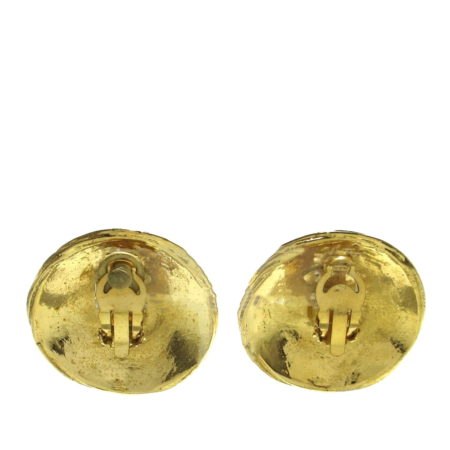 Chanel CC Clip On Earrings