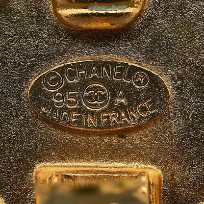 Chanel CC Clip On Earrings