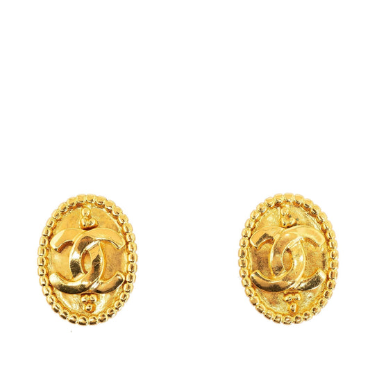 Chanel CC Clip On Earrings (SHG-NwvR2n)