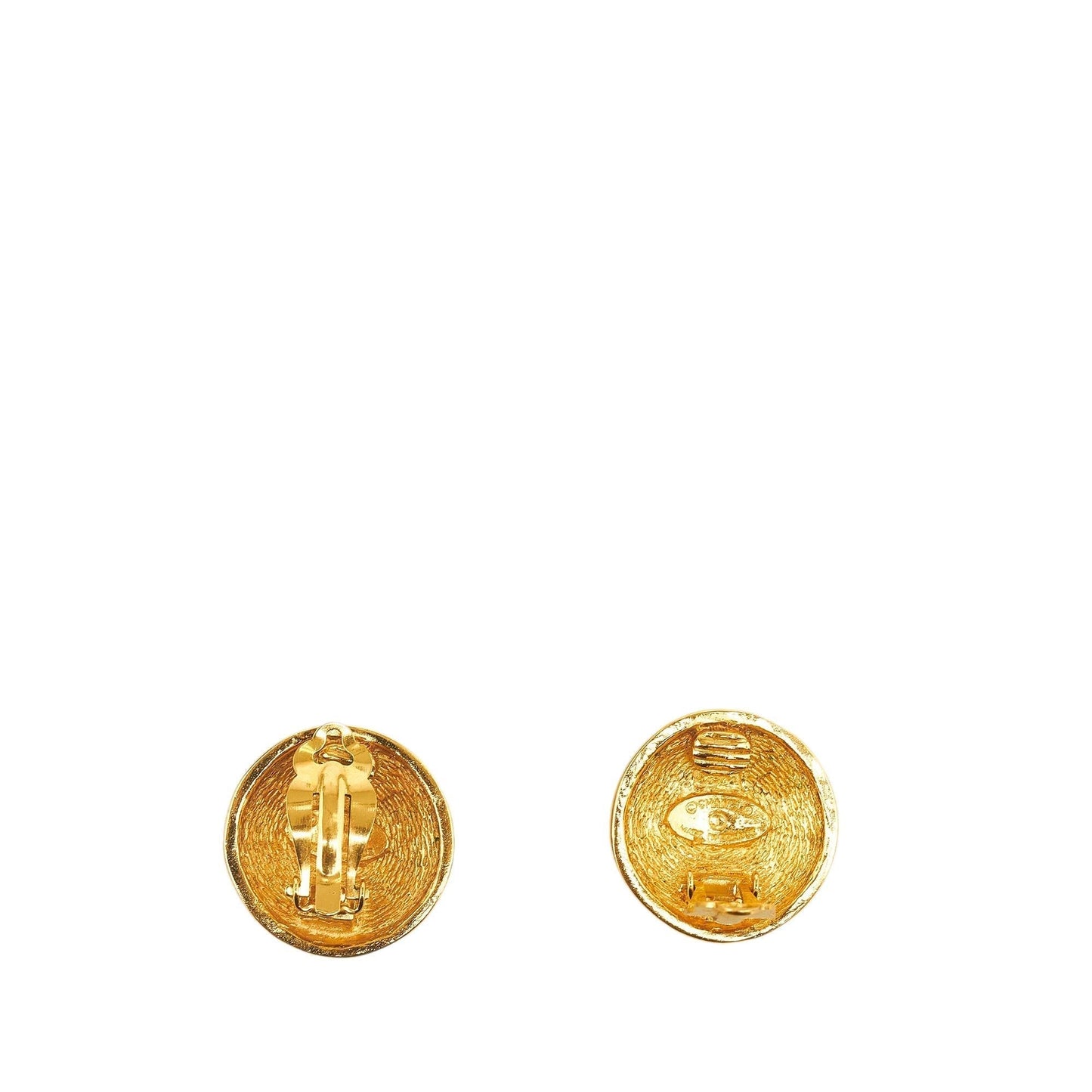 Chanel CC Clip On Earrings (SHG-7AUyXr)